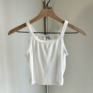 Princess Polly White Crop Top